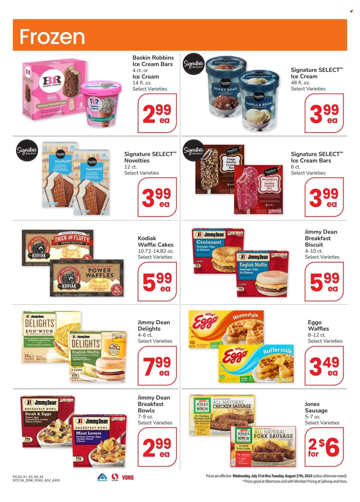 Safeway ad - 07/31/2024 - 08/27/2024. Page 3