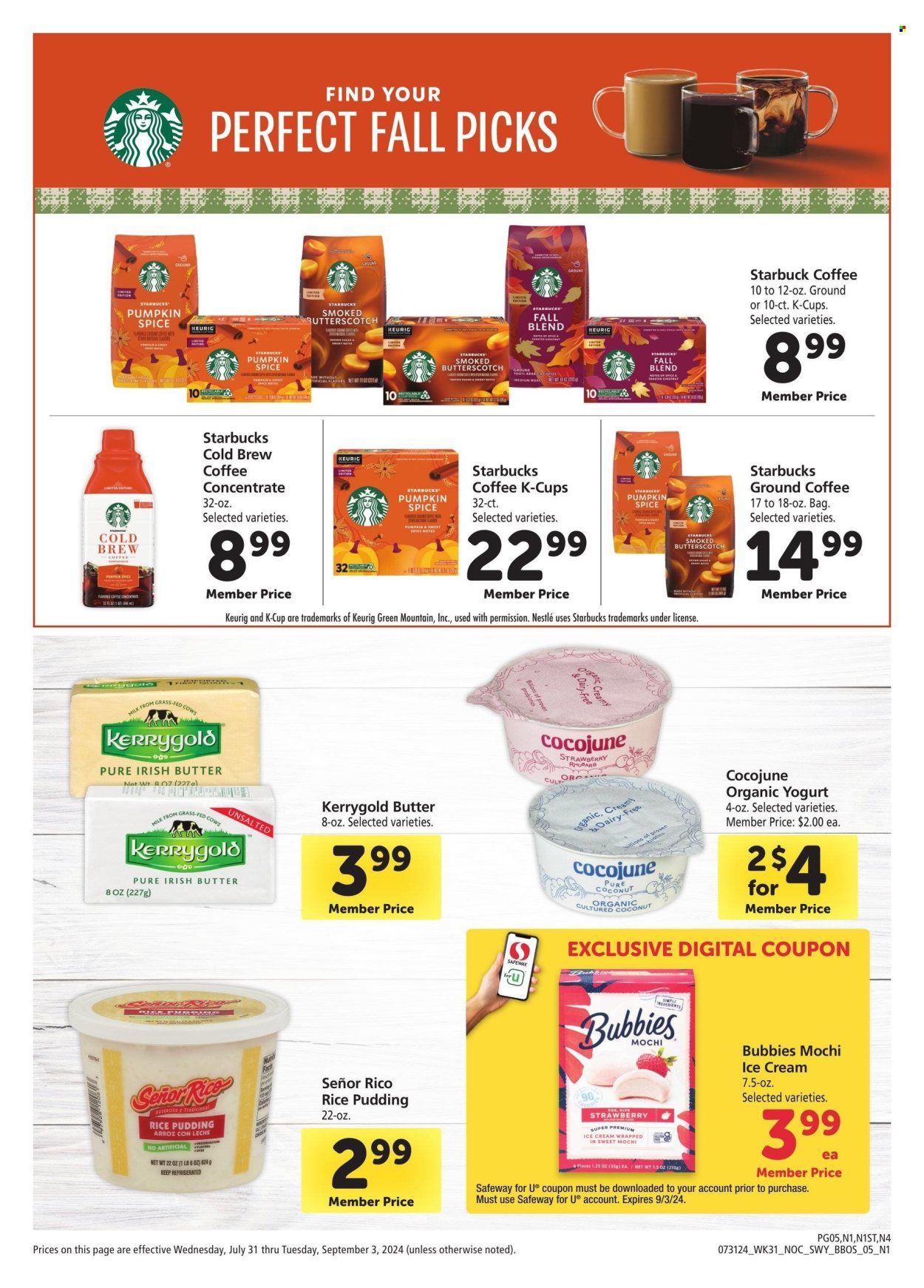 Safeway ad - 07/31/2024 - 09/03/2024. Page 5