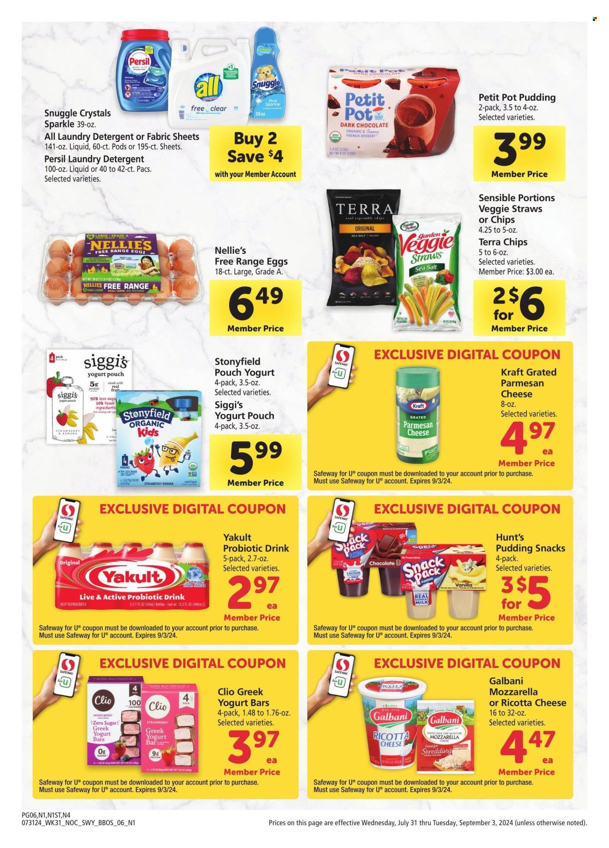 Safeway ad - 07/31/2024 - 09/03/2024. Page 6