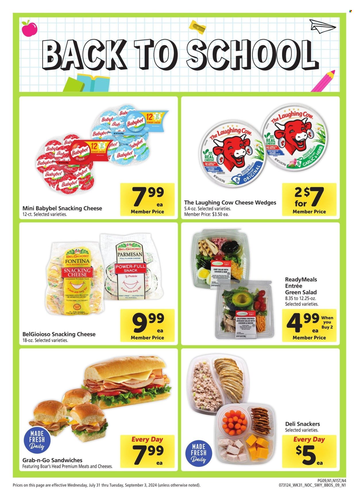 Safeway ad - 07/31/2024 - 09/03/2024. Page 9