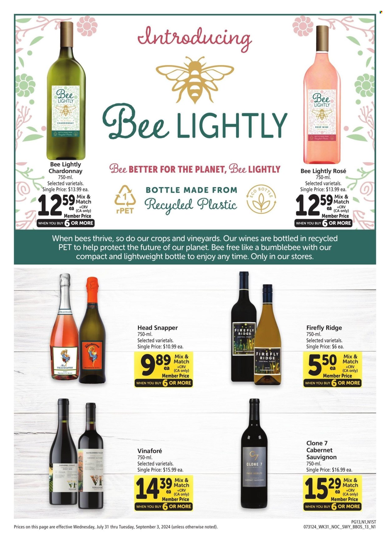 Safeway ad - 07/31/2024 - 09/03/2024. Page 13