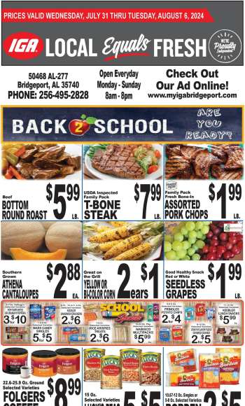 IGA Flyer - 07/31/2024 - 08/06/2024.