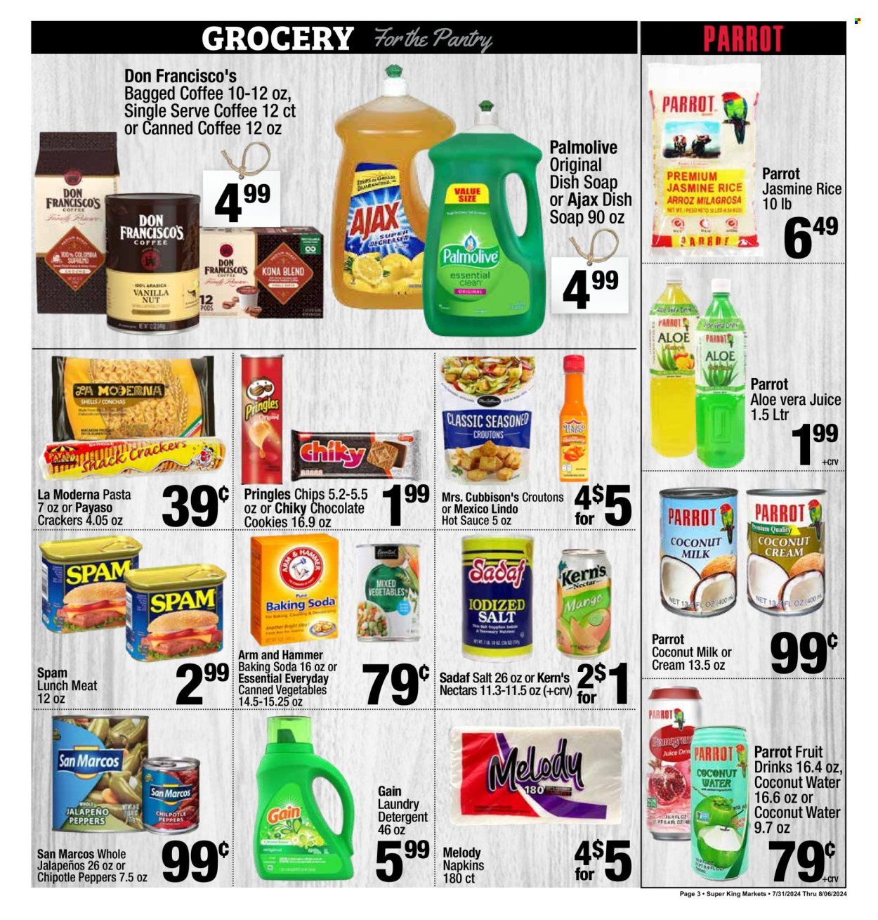 Super King Markets ad - 07/31/2024 - 08/06/2024. Page 3