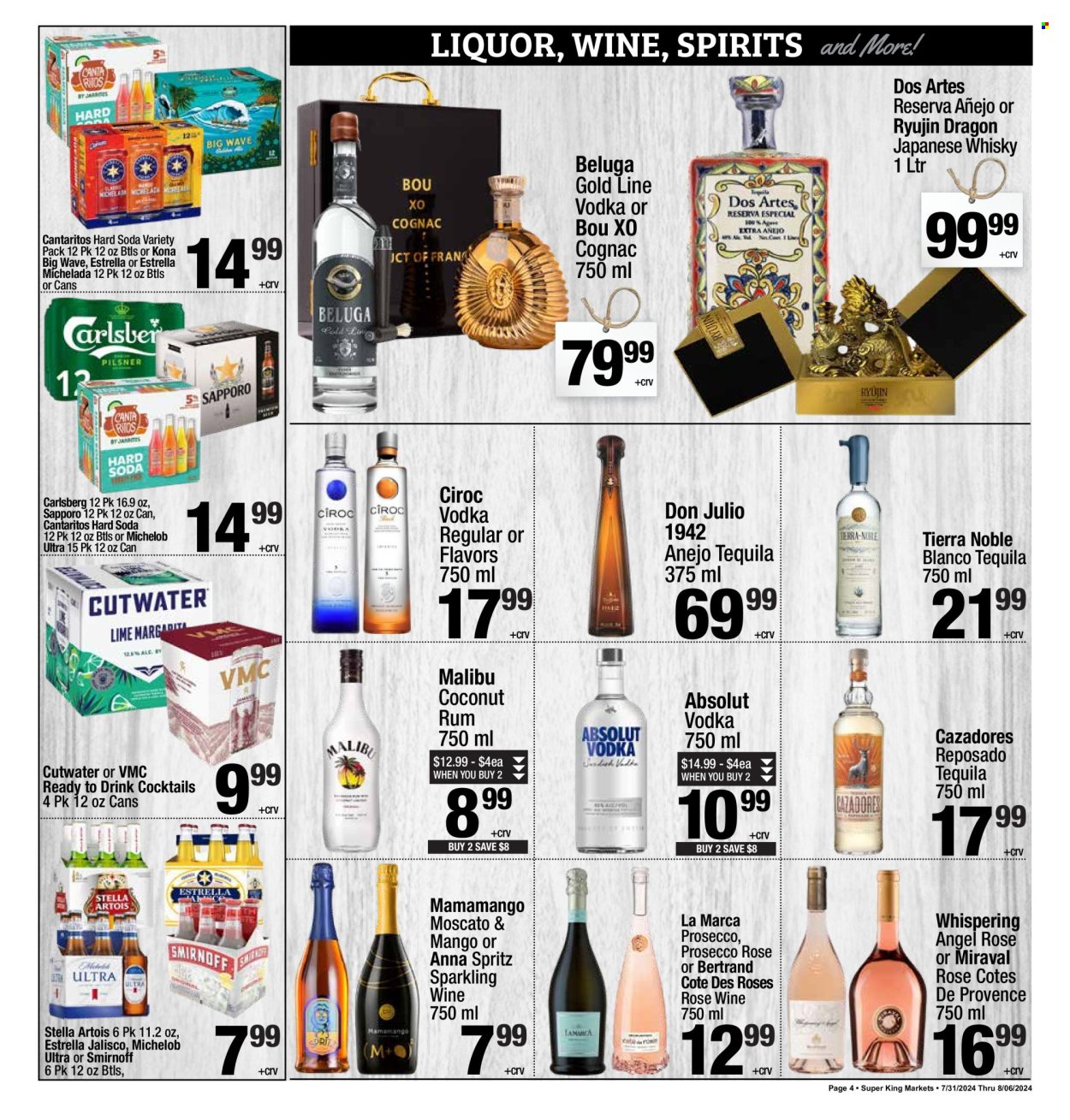 Super King Markets ad - 07/31/2024 - 08/06/2024. Page 4