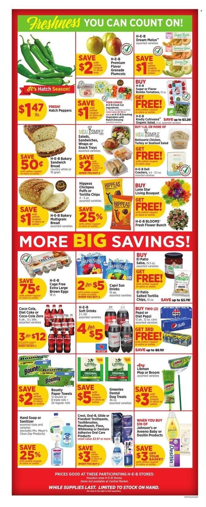 H-E-B ad - 07/31/2024 - 08/06/2024. Page 3