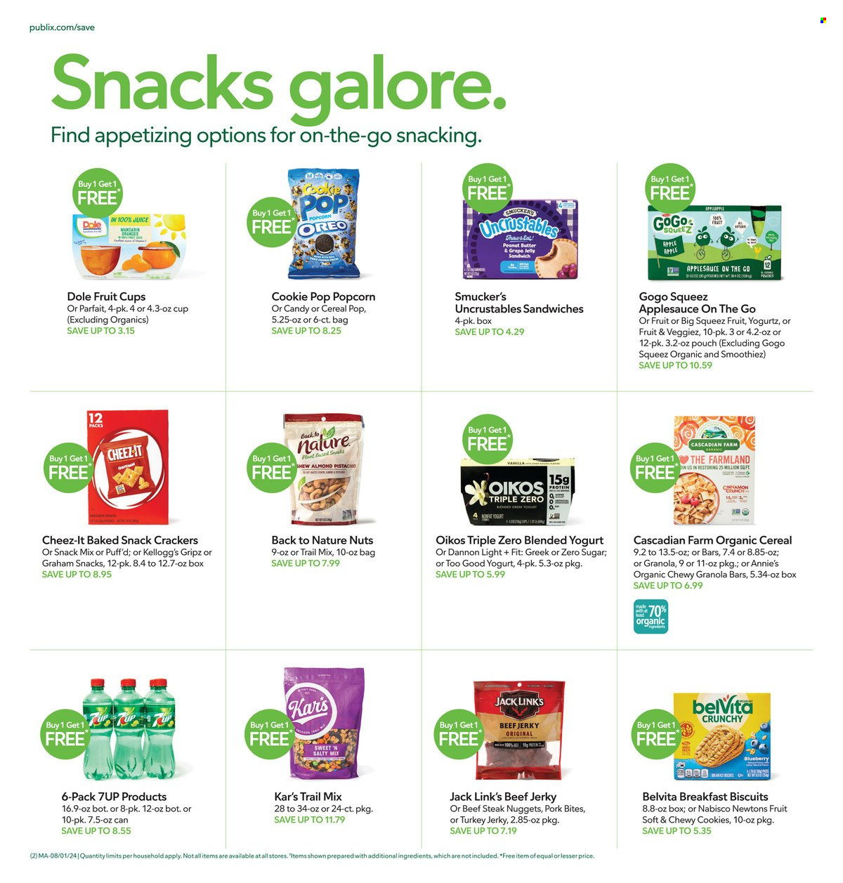 Publix ad - 08/01/2024 - 08/07/2024. Page 2