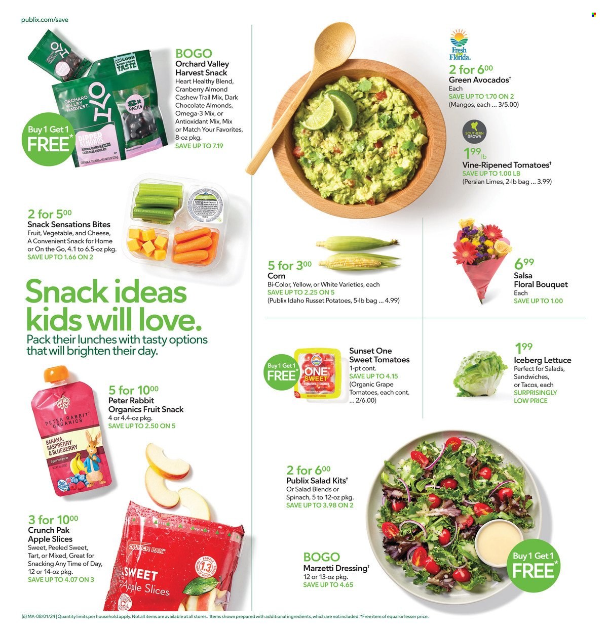 Publix ad - 08/01/2024 - 08/07/2024. Page 6