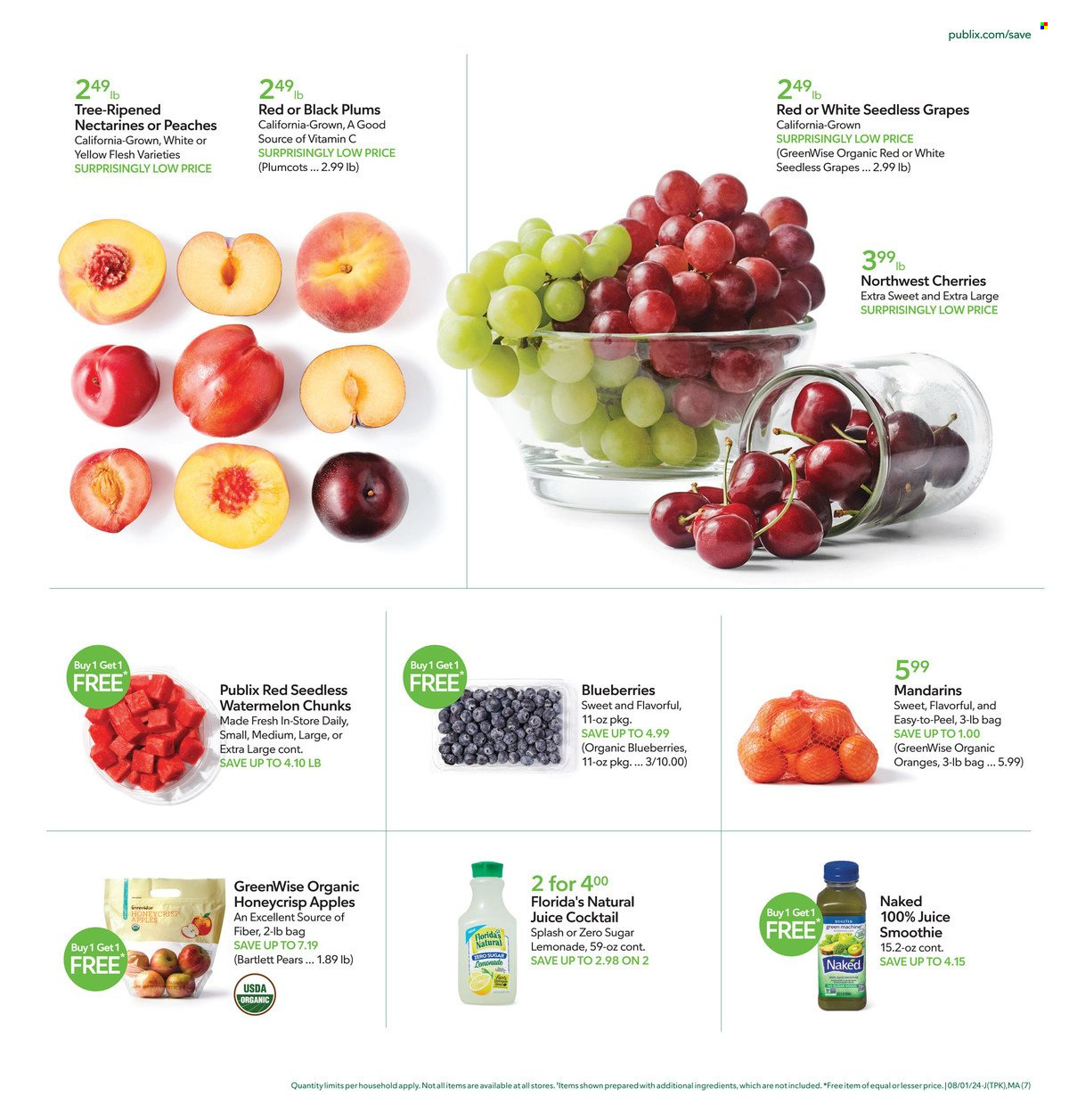 Publix ad - 08/01/2024 - 08/07/2024. Page 7