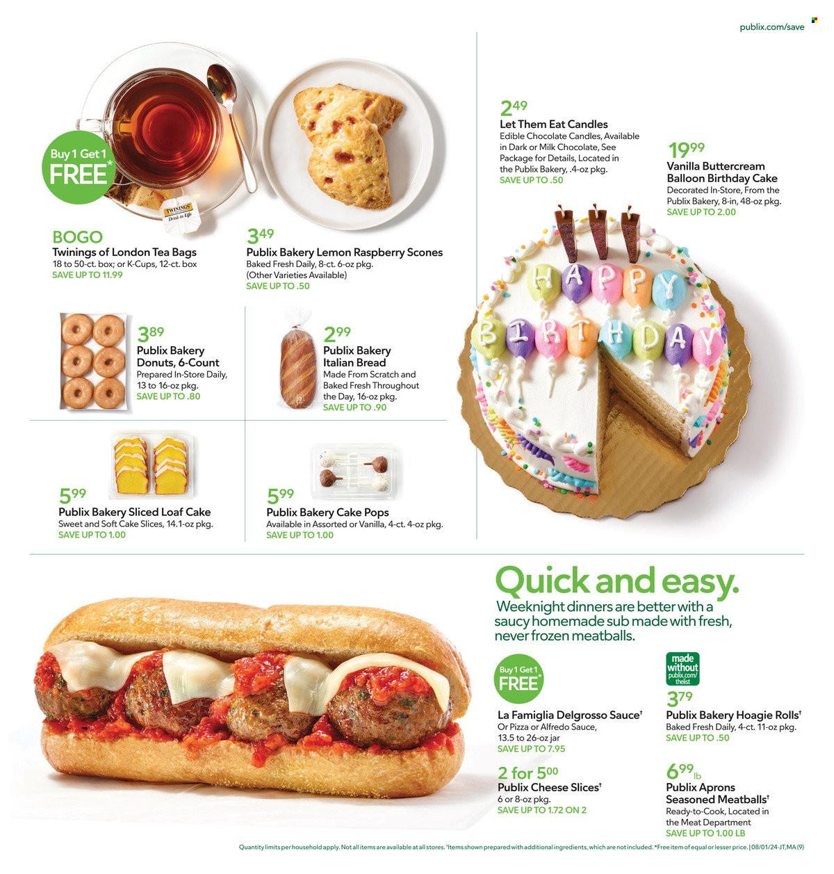 Publix ad - 08/01/2024 - 08/07/2024. Page 9