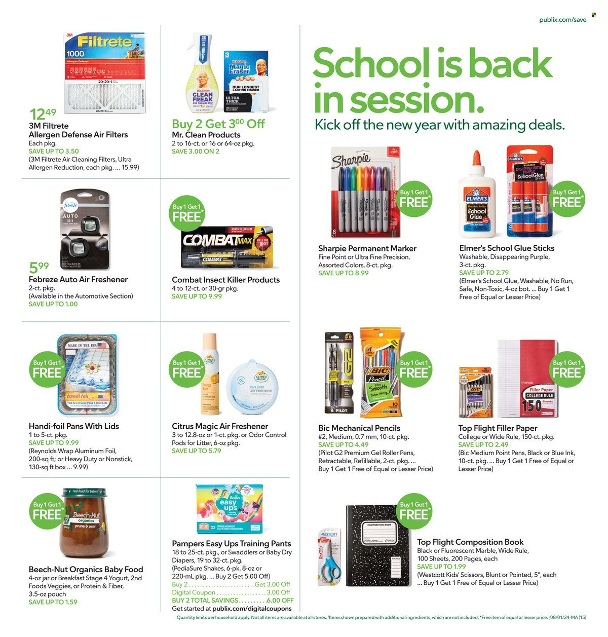 Publix ad - 08/01/2024 - 08/07/2024. Page 15