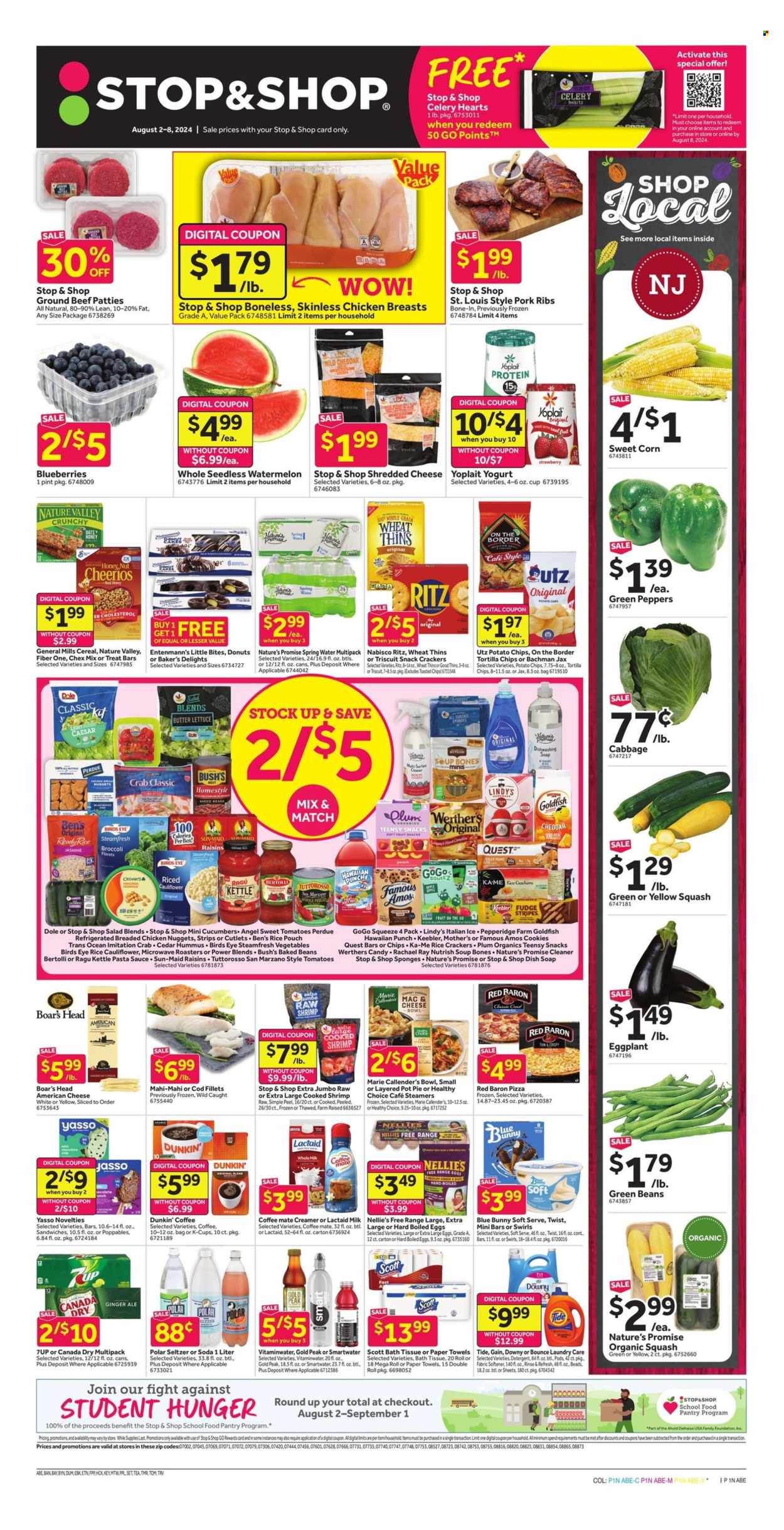 Stop & Shop ad - 08/02/2024 - 08/08/2024. Page 1