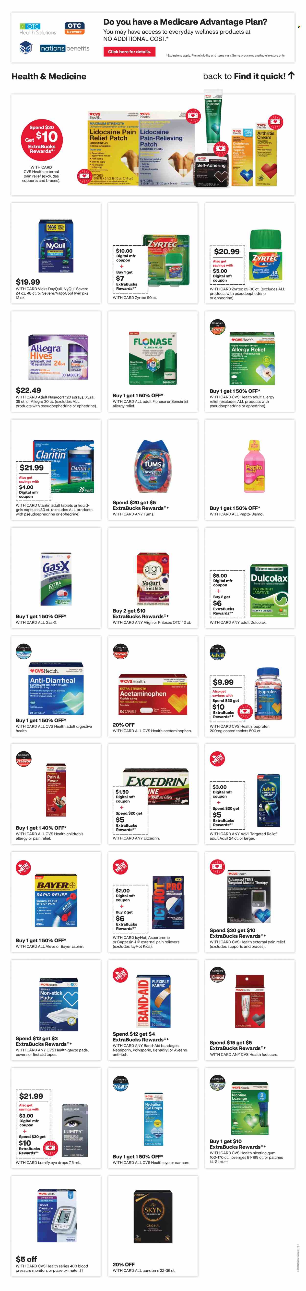 CVS Pharmacy ad - 08/04/2024 - 08/10/2024. Page 6