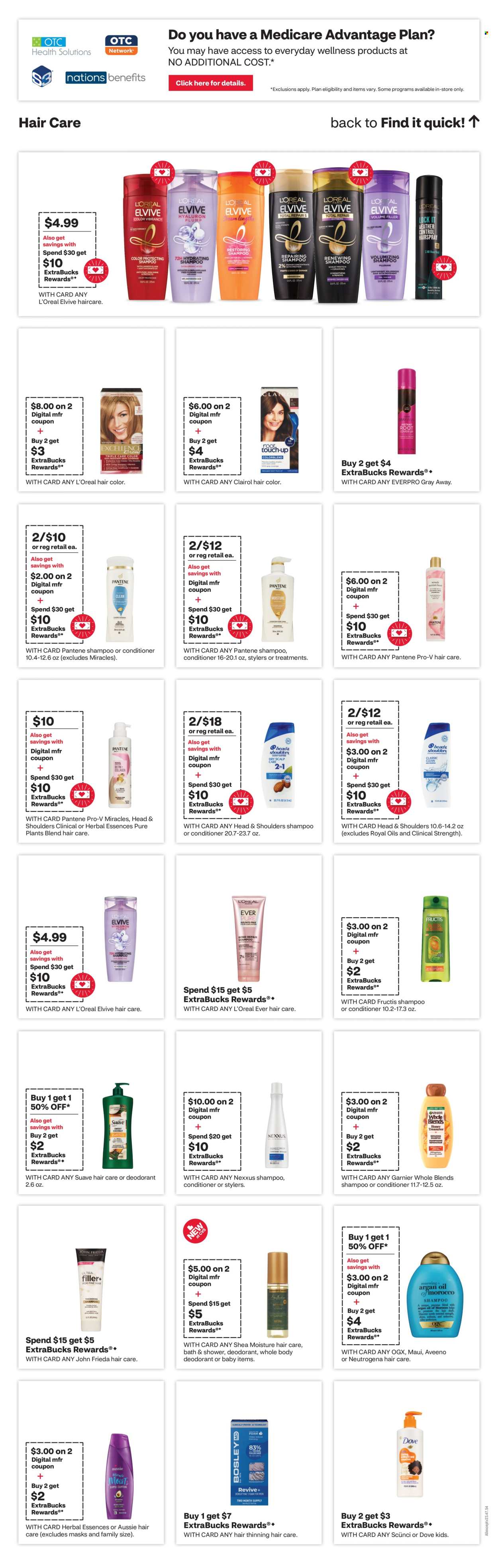CVS Pharmacy ad - 08/04/2024 - 08/10/2024. Page 12