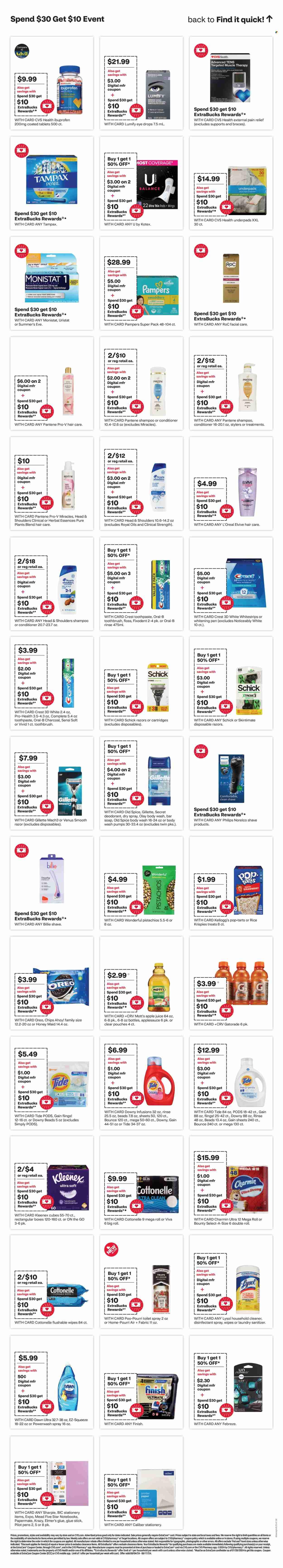 CVS Pharmacy ad - 08/04/2024 - 08/10/2024. Page 19