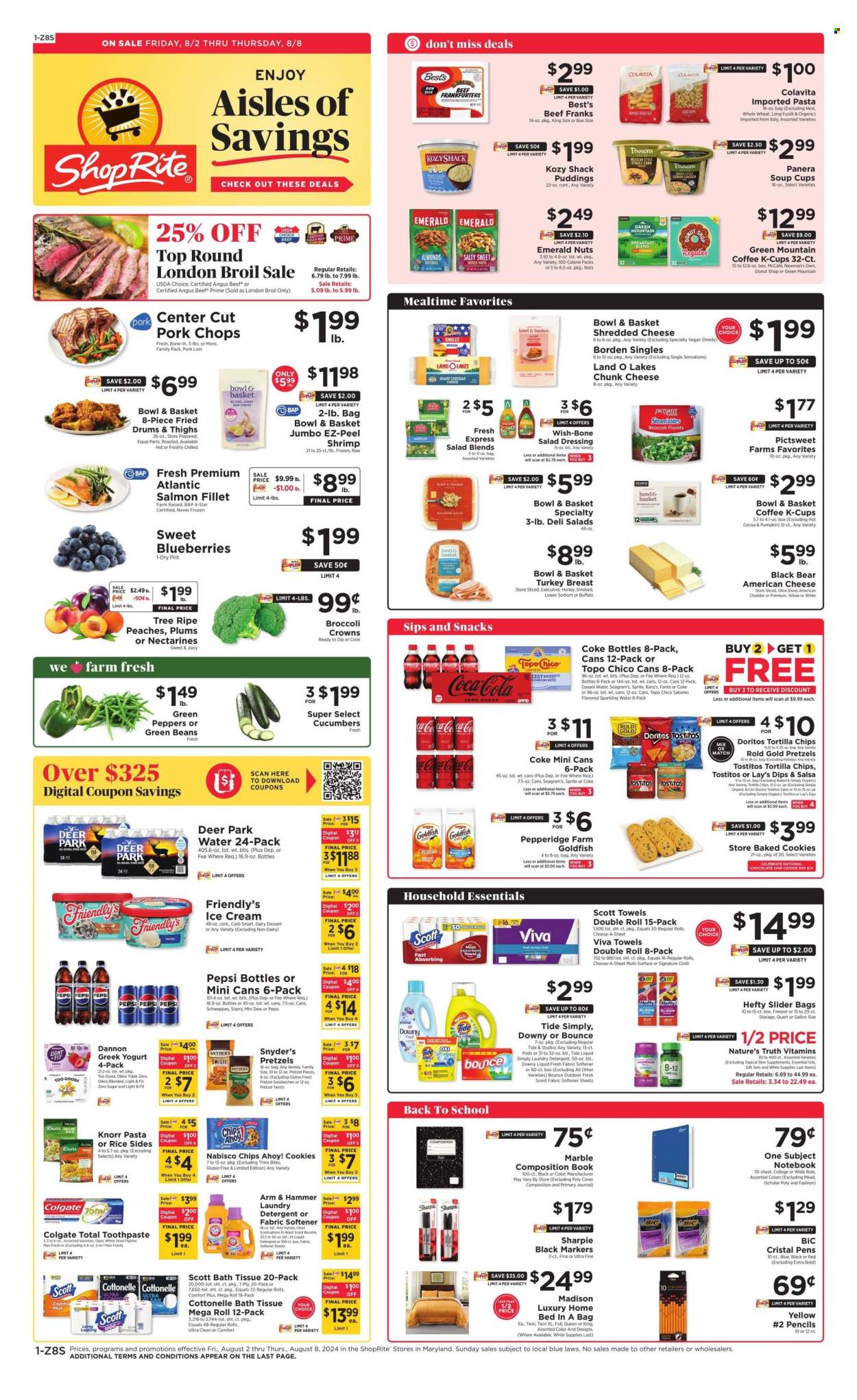 ShopRite ad - 08/02/2024 - 08/08/2024. Page 1