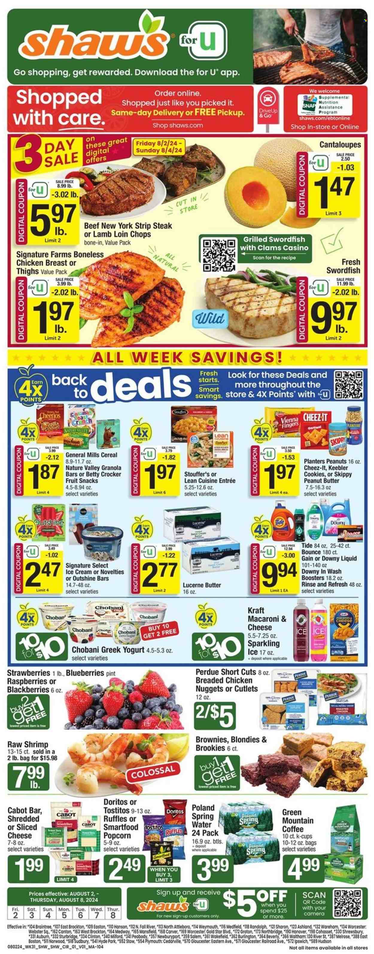 Shaw’s ad - 08/02/2024 - 08/08/2024. Page 1