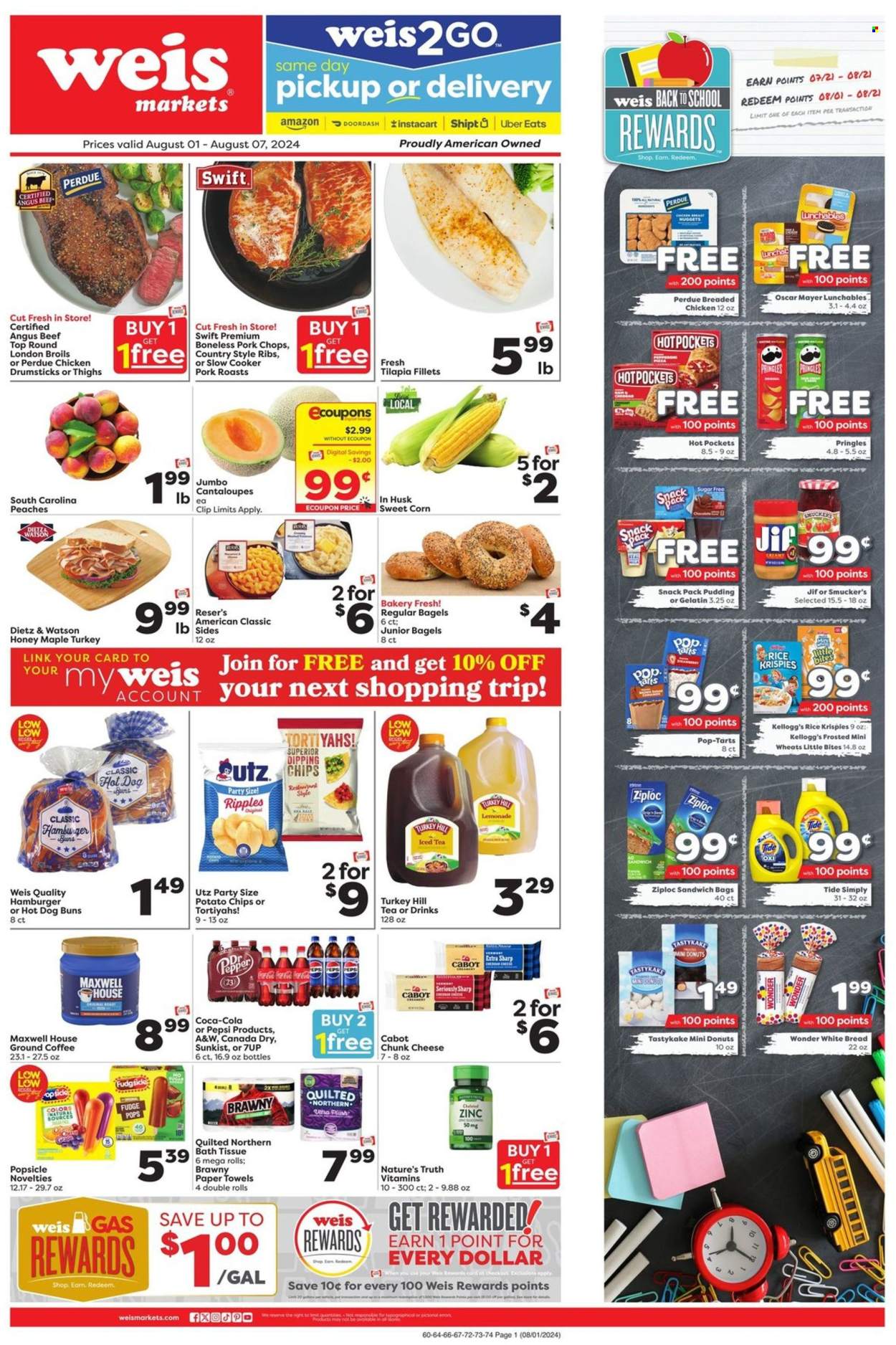 Weis ad - 08/01/2024 - 08/07/2024. Page 1