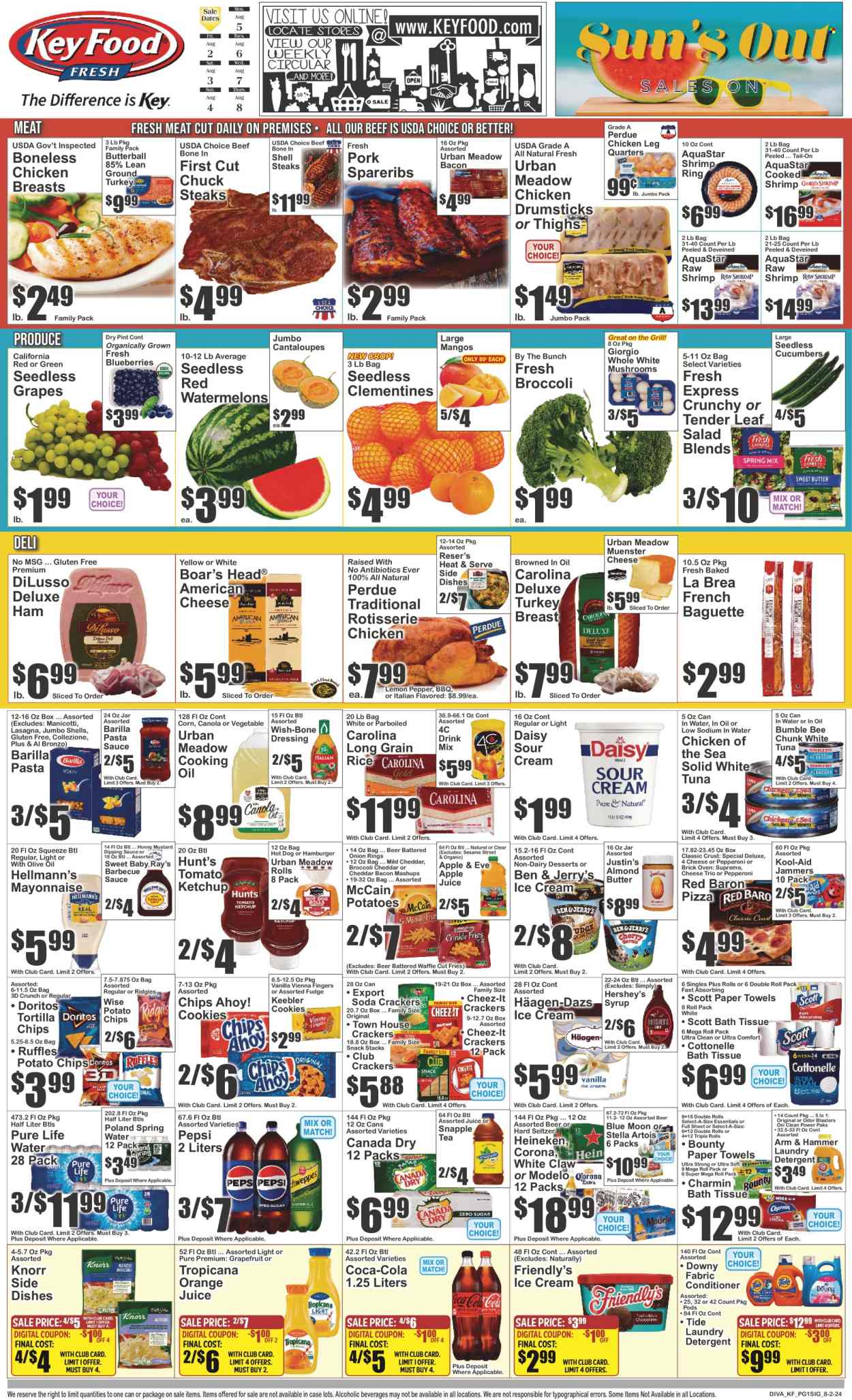 Key Food ad - 08/02/2024 - 08/08/2024. Page 1