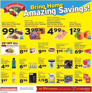 Hannaford Flyer - 08/04/2024 - 08/10/2024.