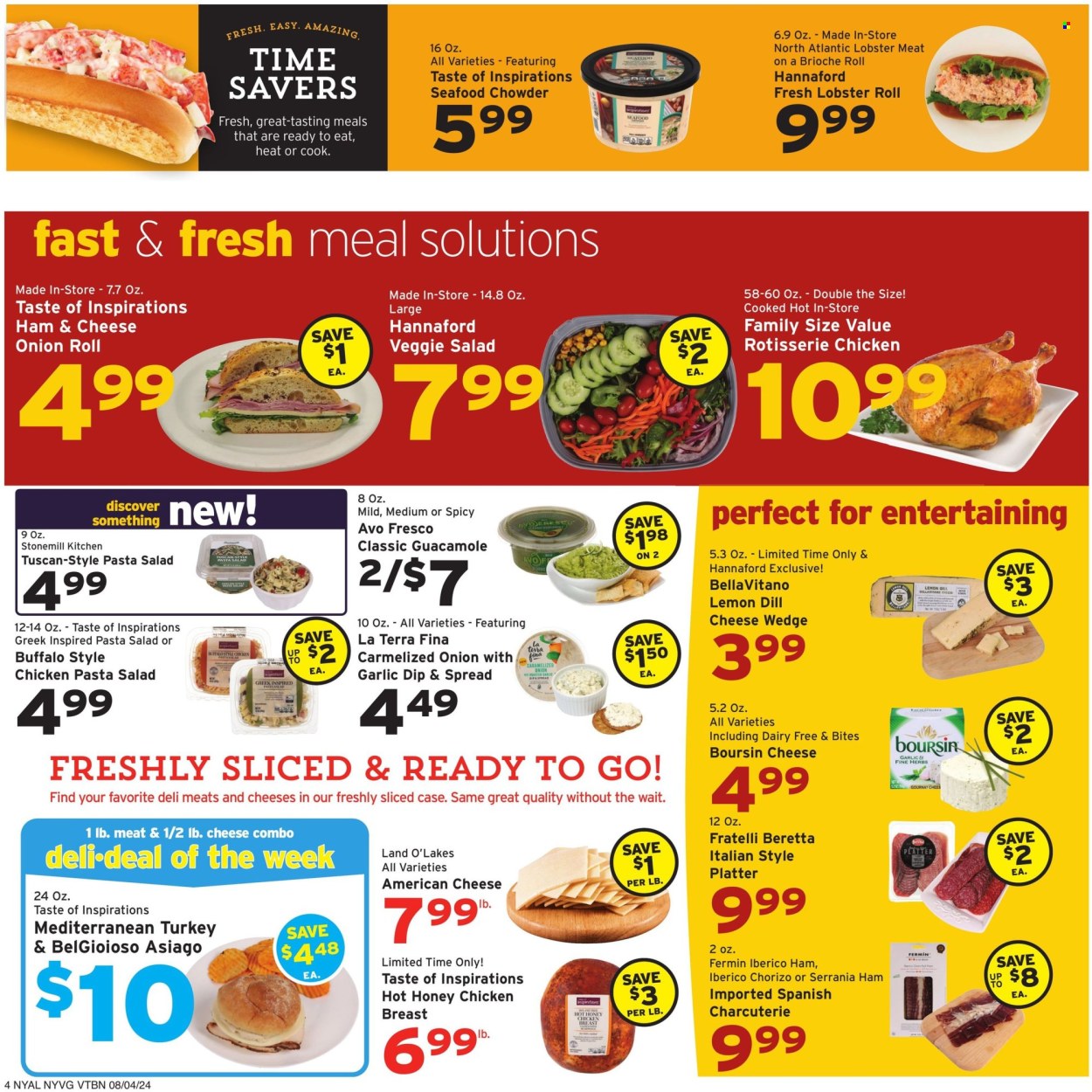 Hannaford ad - 08/04/2024 - 08/10/2024. Page 4