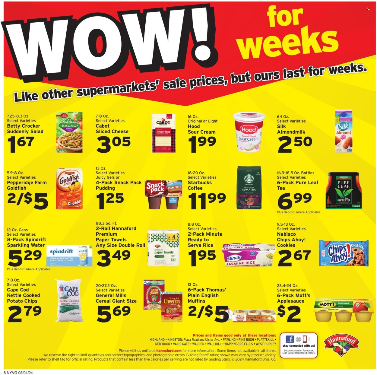 Hannaford ad - 08/04/2024 - 08/10/2024. Page 8