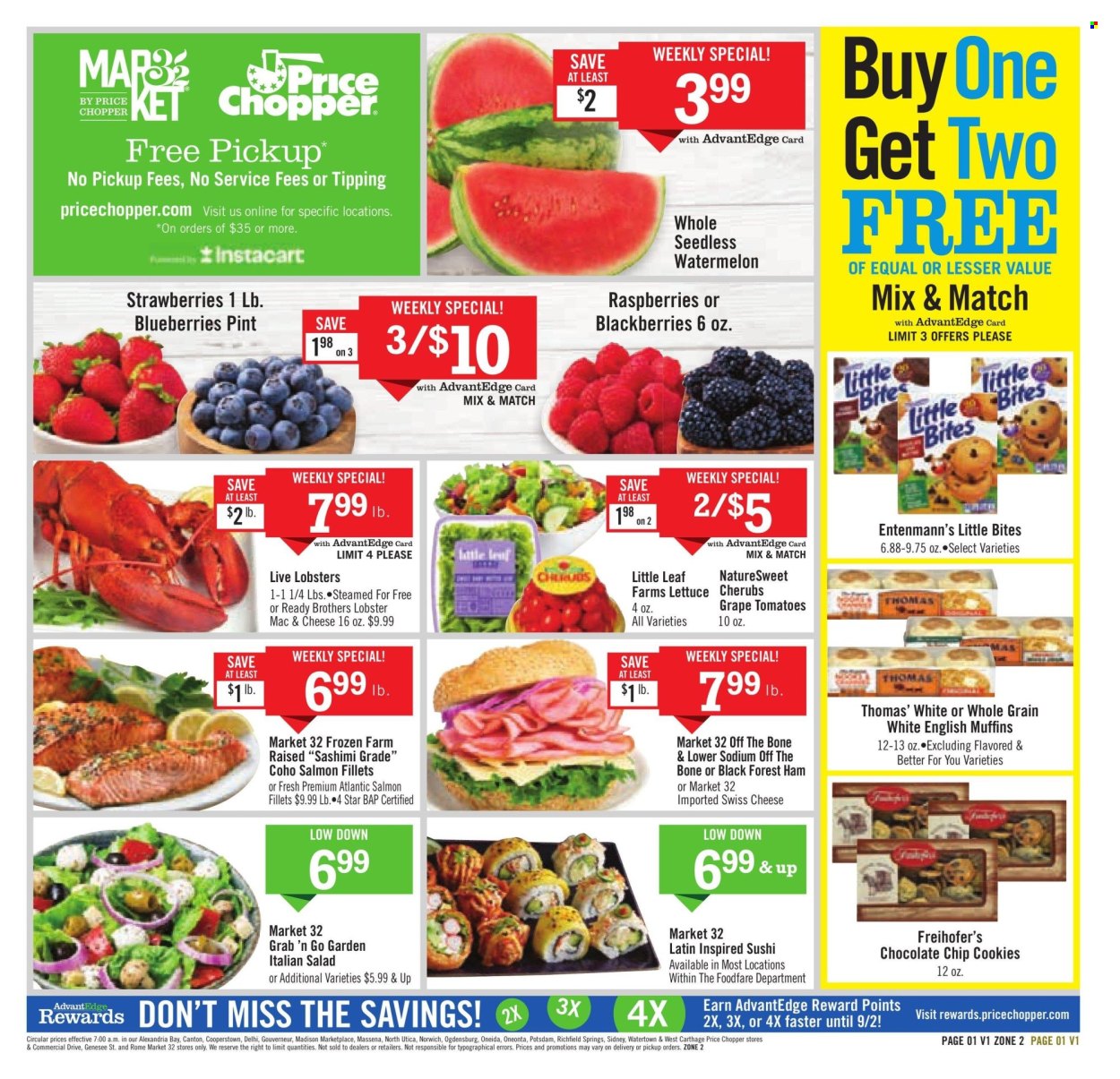 Price Chopper ad - 08/04/2024 - 08/10/2024. Page 1