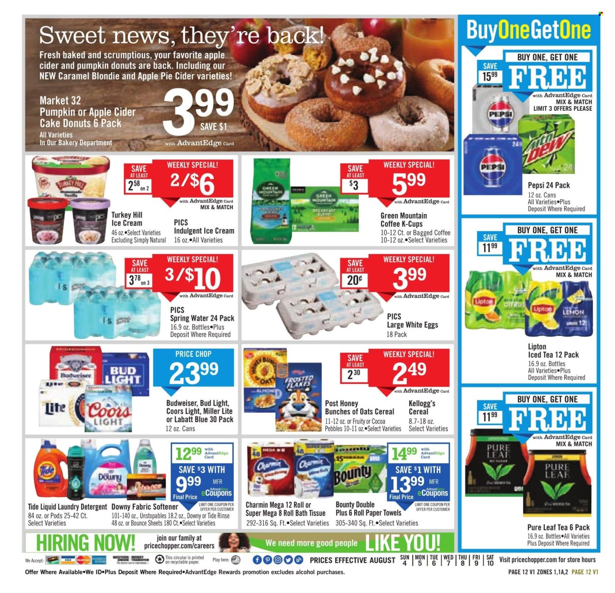 Price Chopper ad - 08/04/2024 - 08/10/2024. Page 12