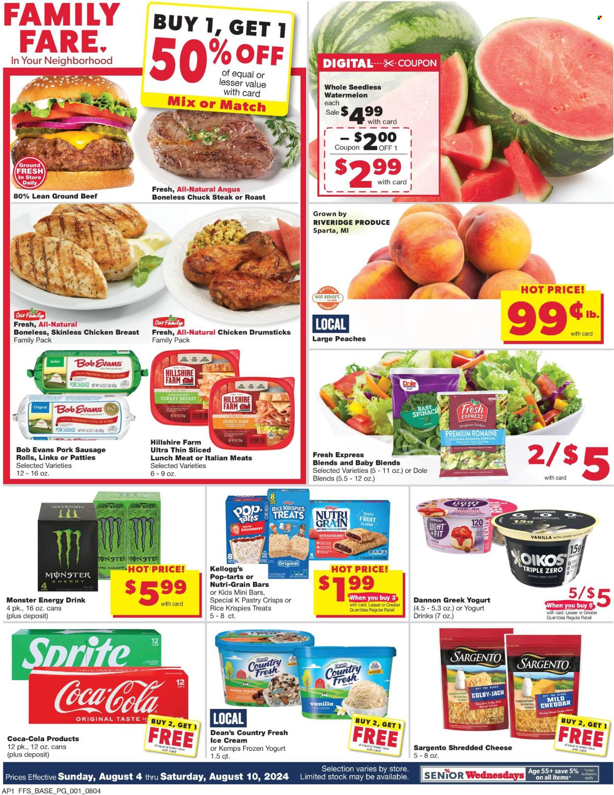 Family Fare ad - 08/04/2024 - 08/10/2024. Page 1