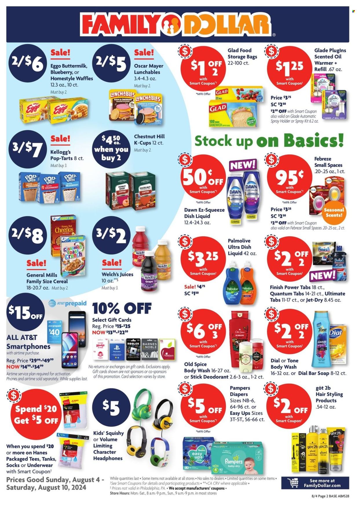 Family Dollar ad - 08/04/2024 - 08/10/2024. Page 3