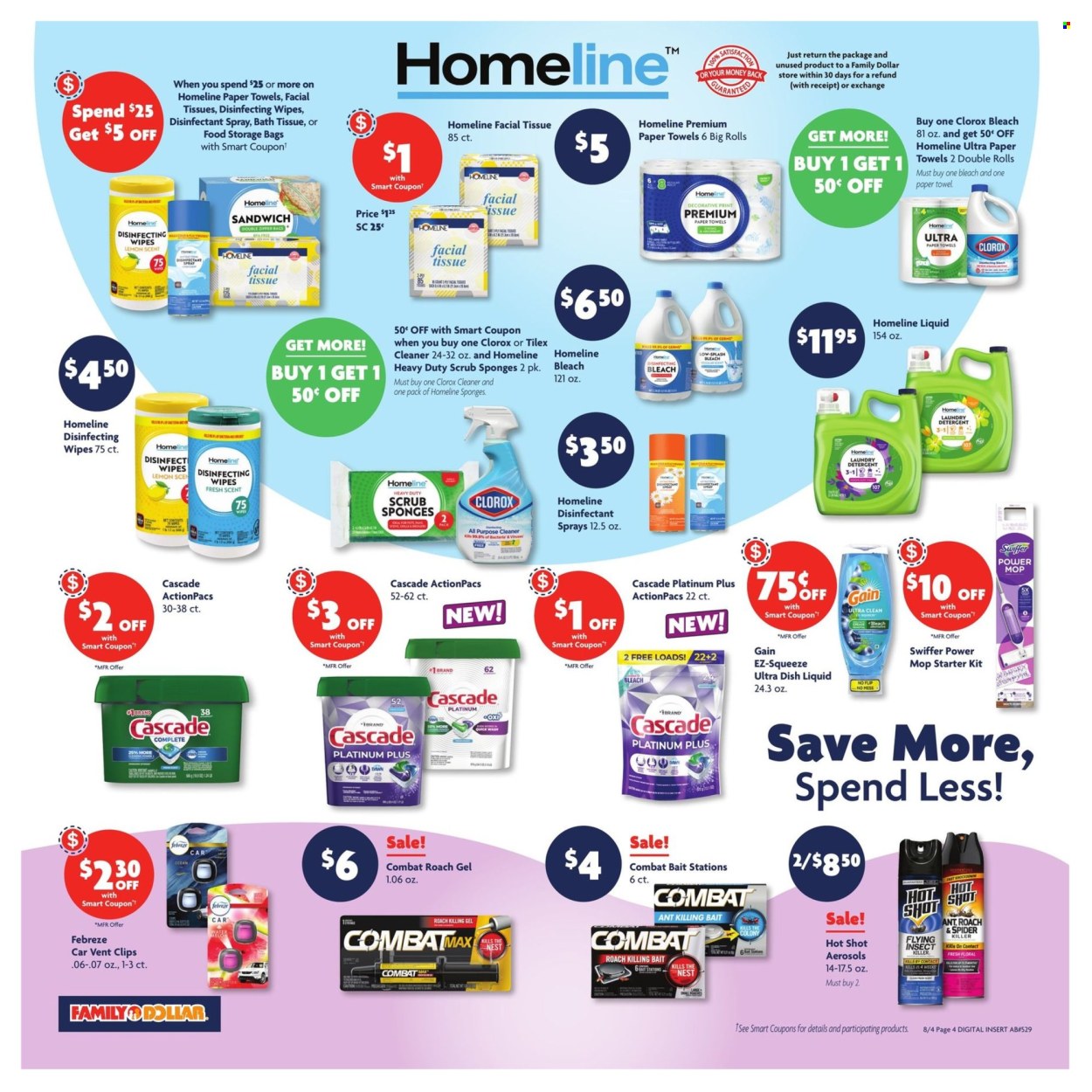 Family Dollar ad - 08/04/2024 - 08/10/2024. Page 8