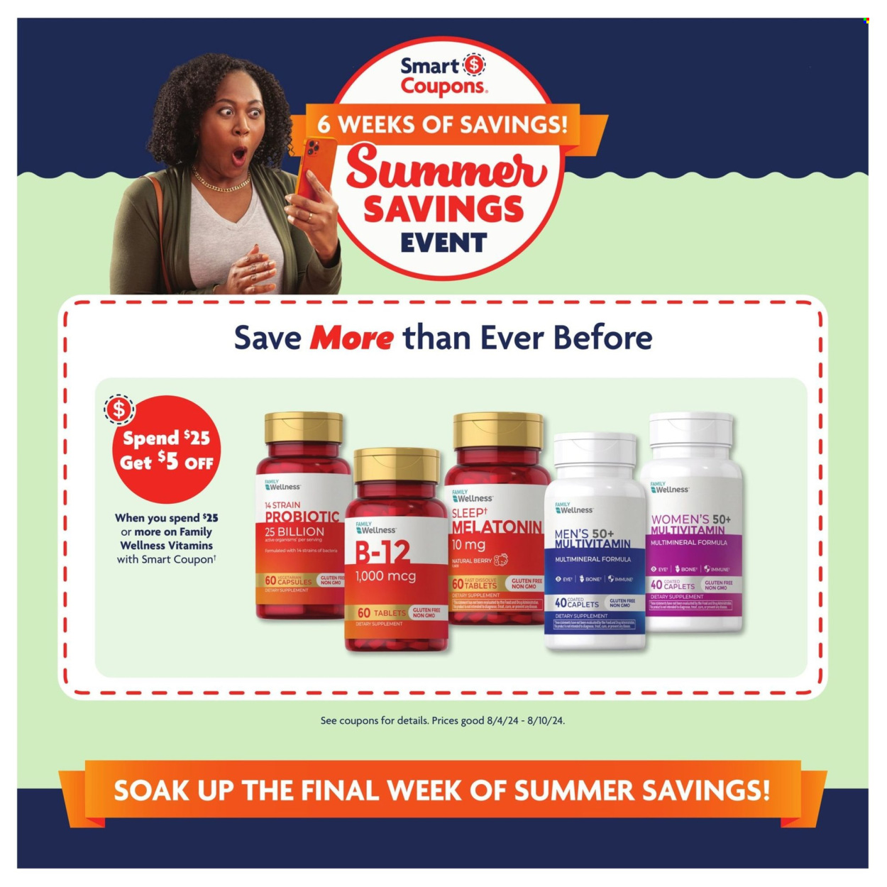 Family Dollar ad - 08/04/2024 - 08/10/2024. Page 13