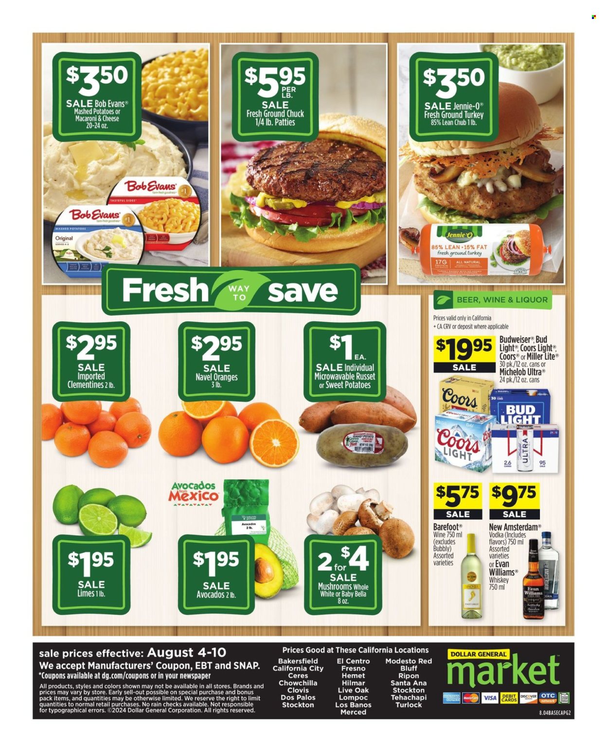 Dollar General ad - 08/04/2024 - 08/10/2024. Page 2