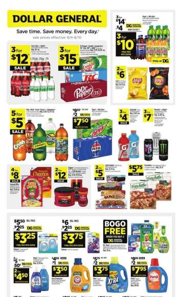 Dollar General Flyer - 08/04/2024 - 08/10/2024.
