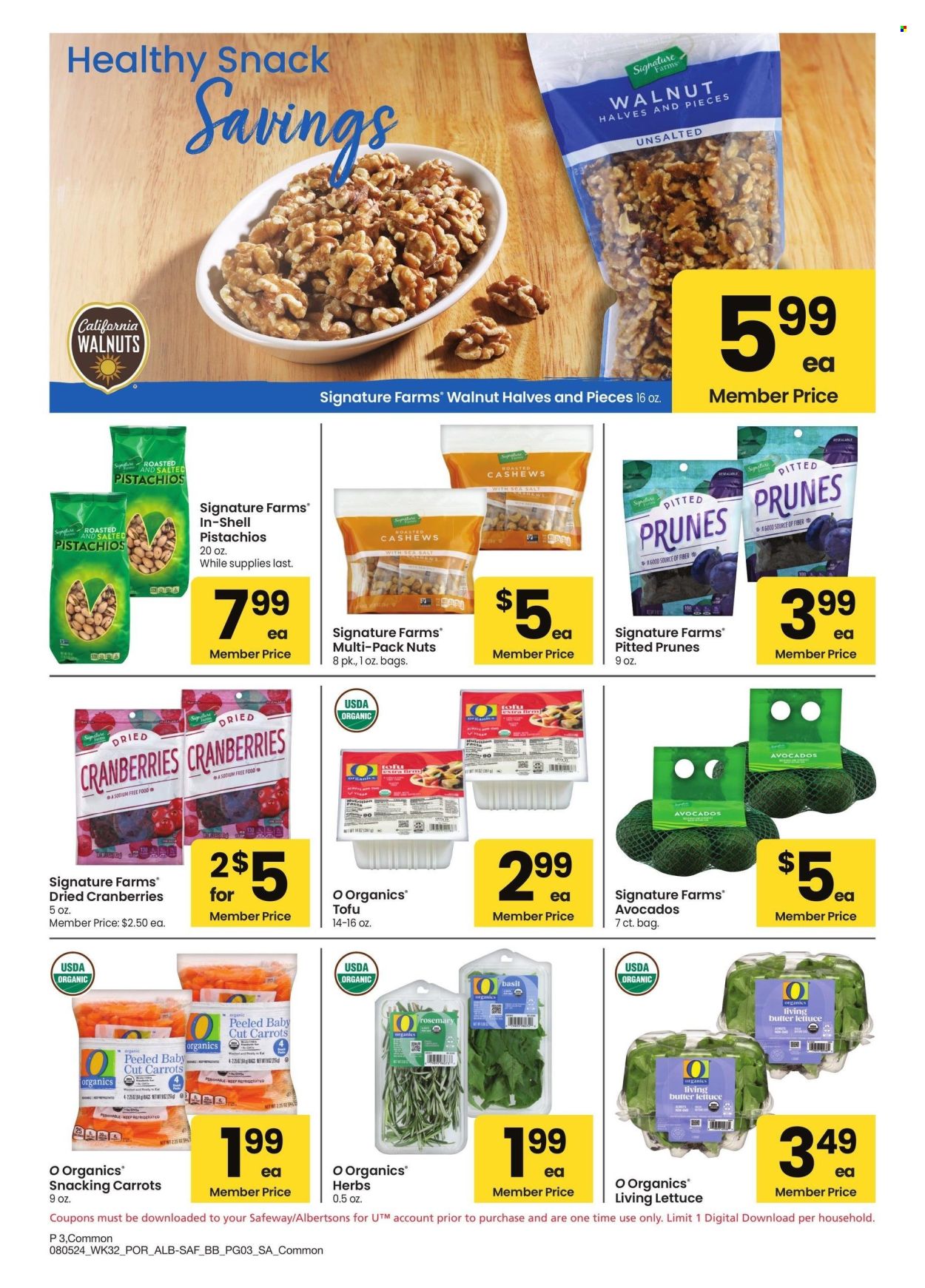 Safeway ad - 08/05/2024 - 09/08/2024. Page 3
