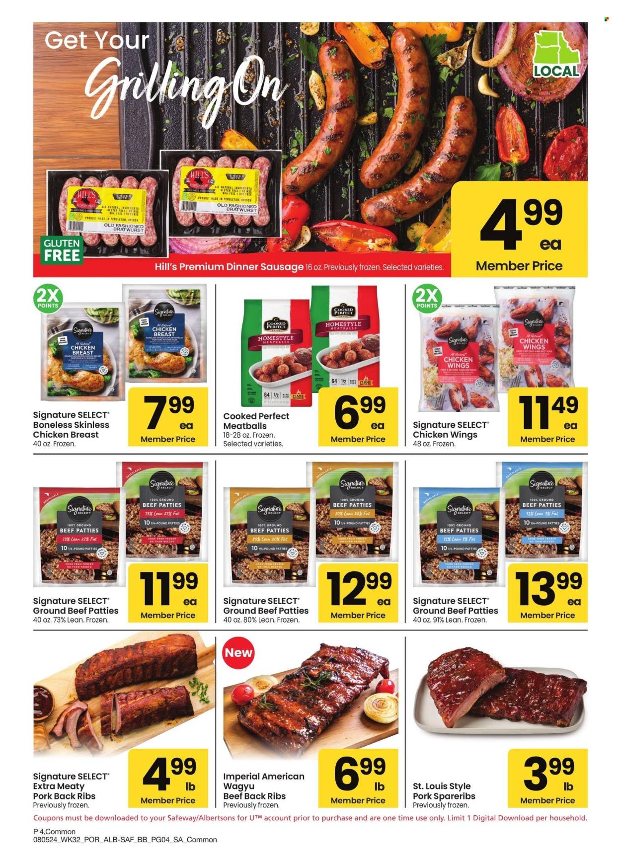 Safeway ad - 08/05/2024 - 09/08/2024. Page 4