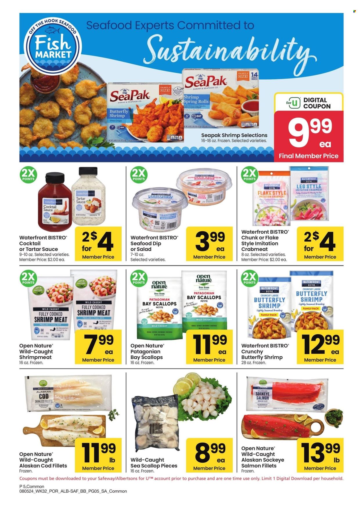 Safeway ad - 08/05/2024 - 09/08/2024. Page 5