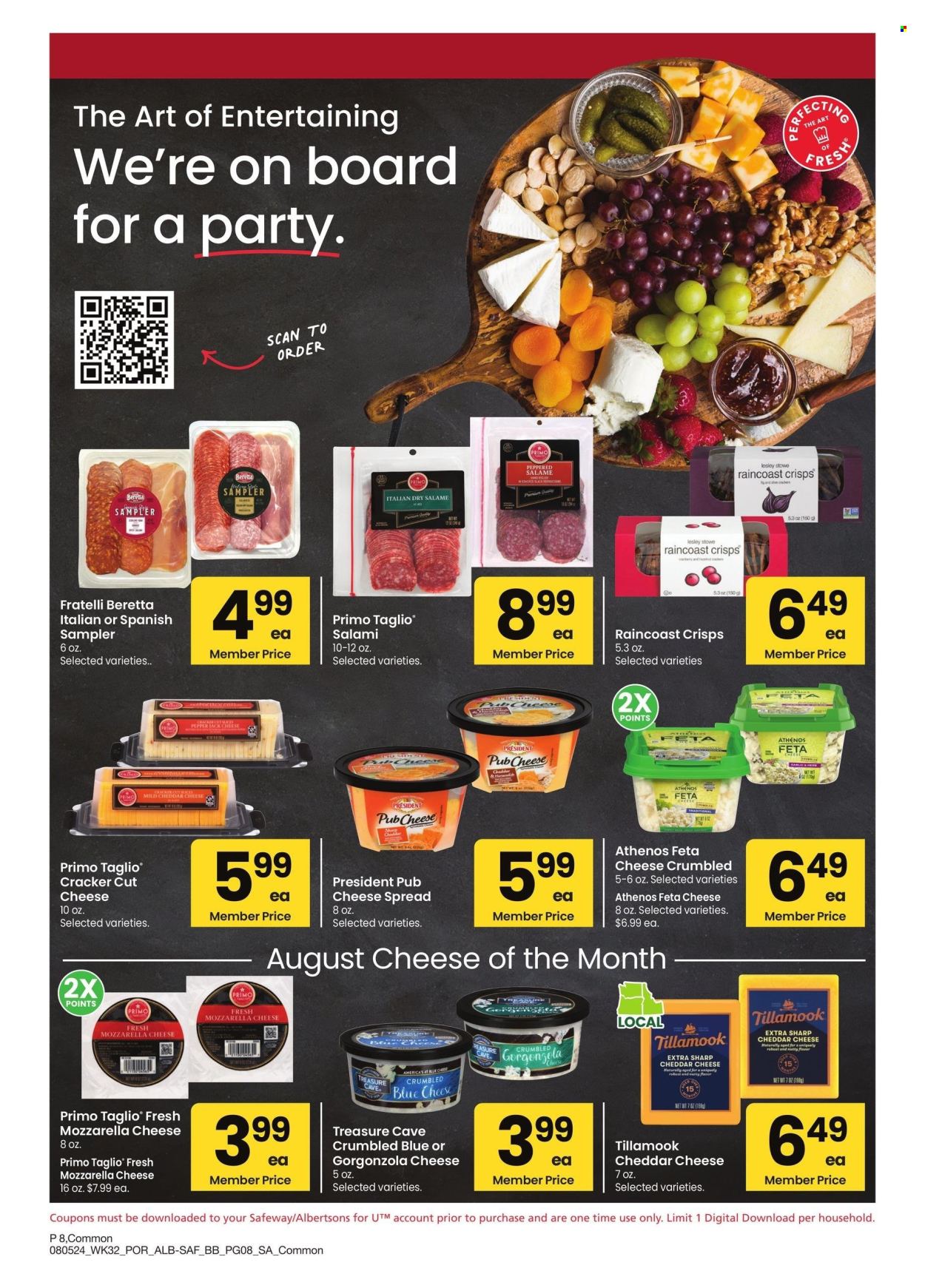 Safeway ad - 08/05/2024 - 09/08/2024. Page 8
