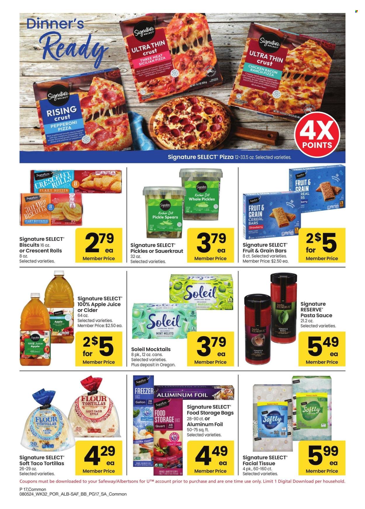 Safeway ad - 08/05/2024 - 09/08/2024. Page 17