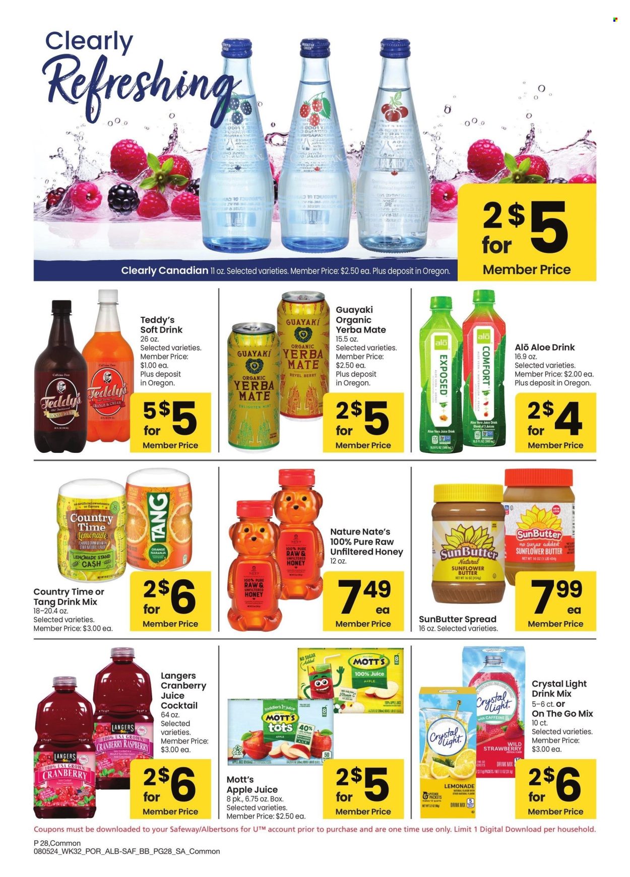 Safeway ad - 08/05/2024 - 09/08/2024. Page 28
