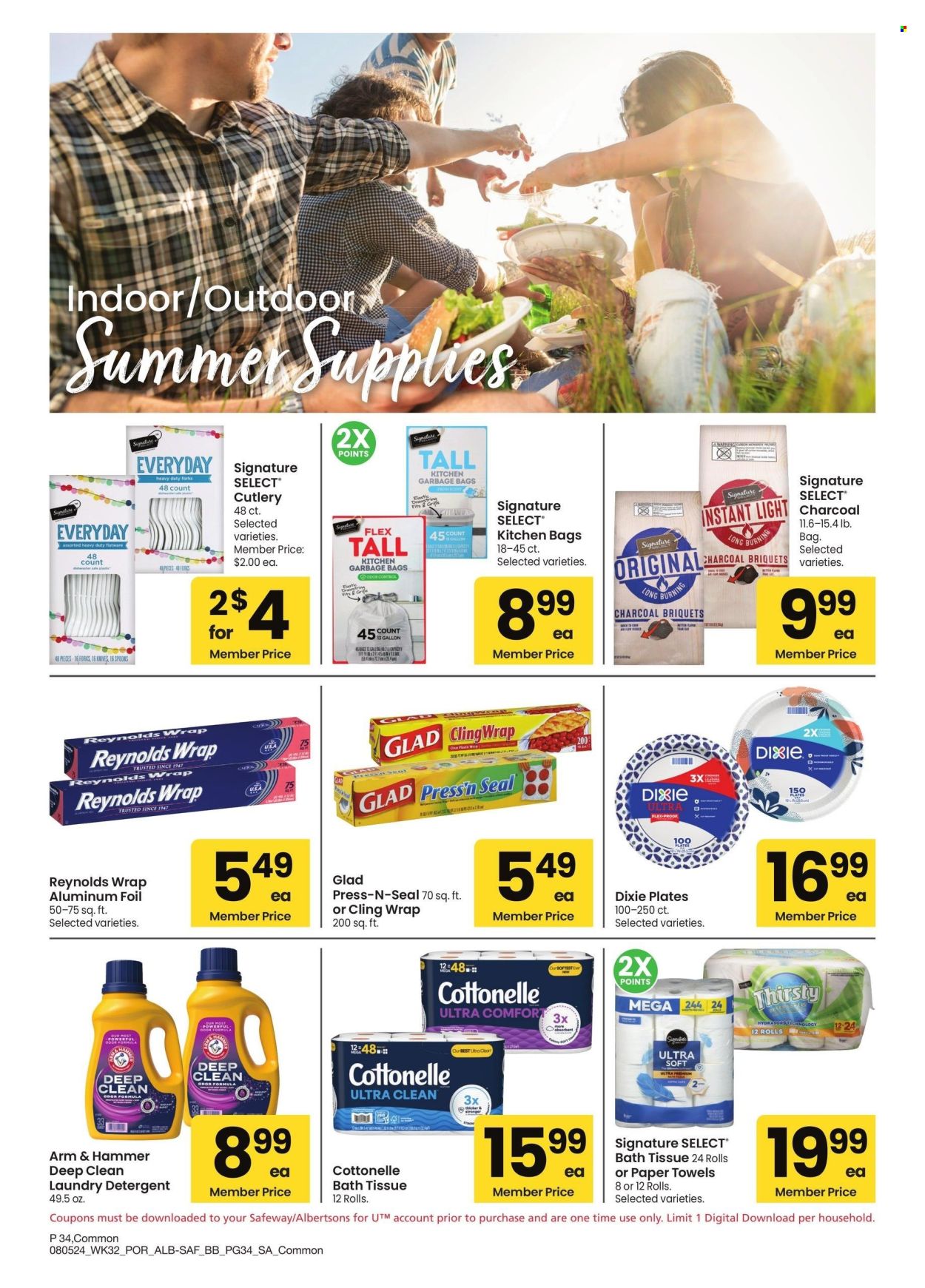 Safeway ad - 08/05/2024 - 09/08/2024. Page 34