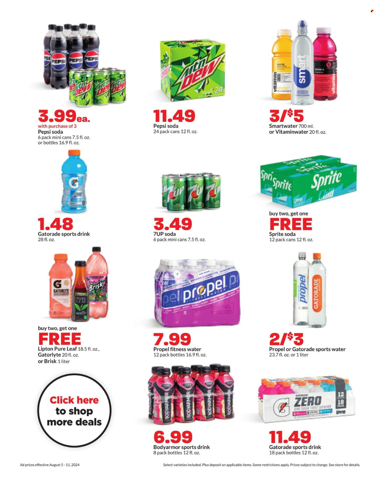 Hy-Vee ad - 08/05/2024 - 08/11/2024. Page 18
