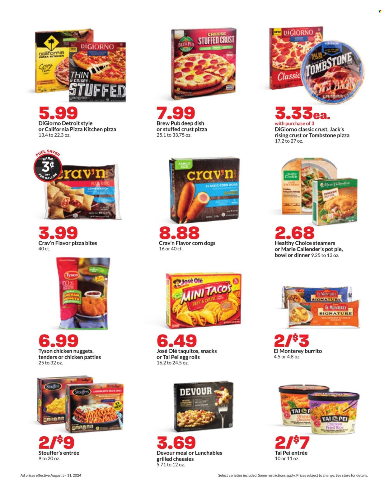 Hy-Vee ad - 08/05/2024 - 08/11/2024. Page 21