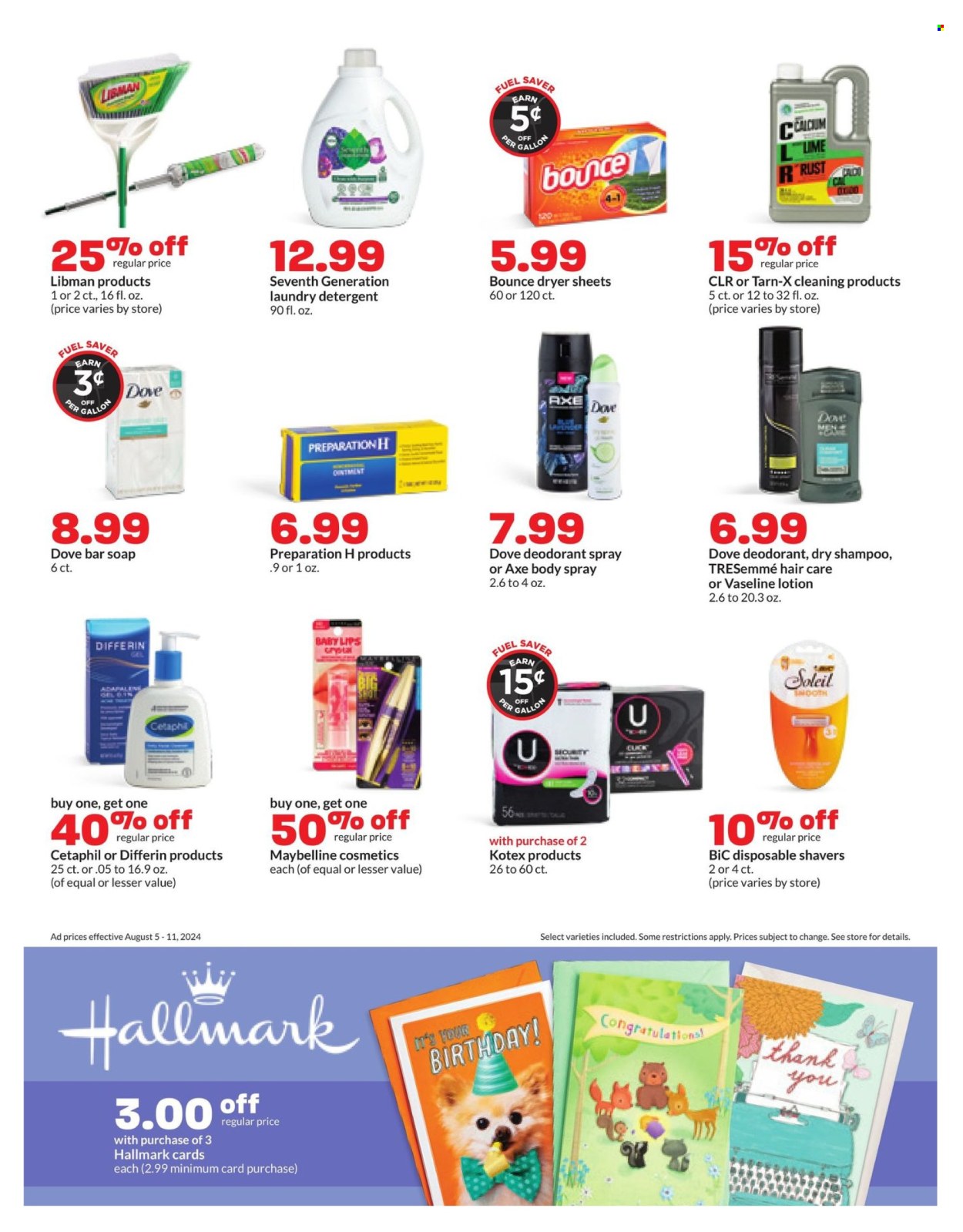 Hy-Vee ad - 08/05/2024 - 08/11/2024. Page 26