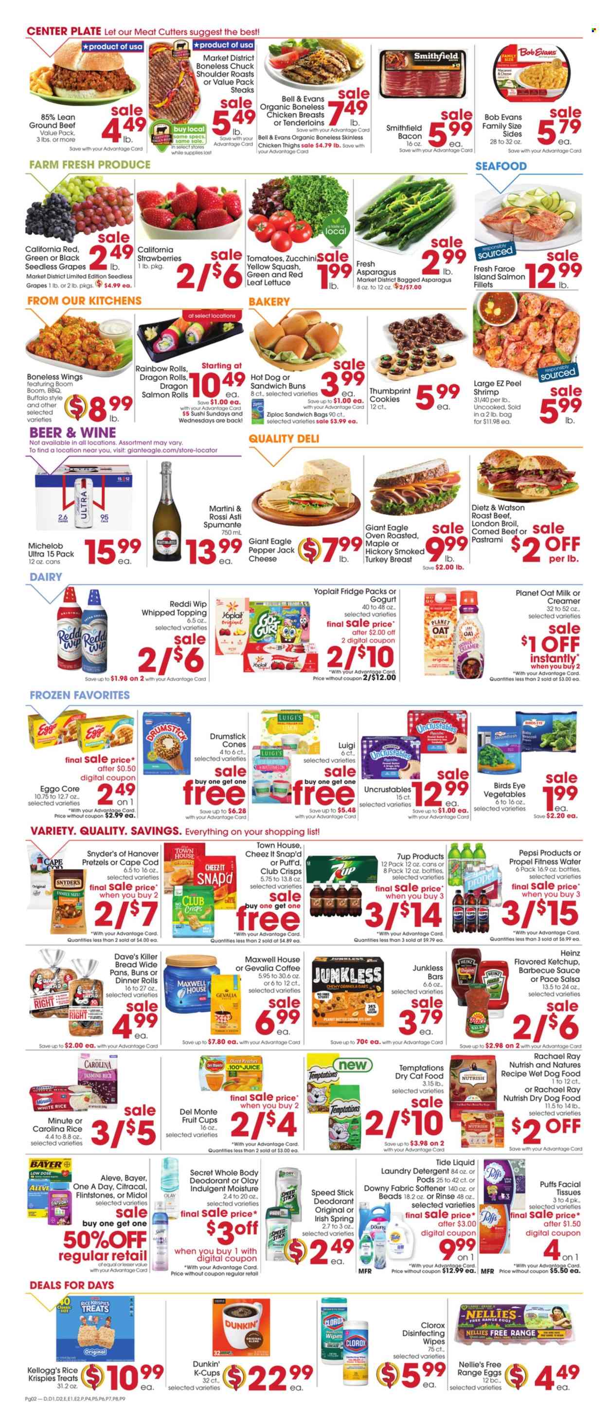 Giant Eagle ad - 08/08/2024 - 08/14/2024. Page 2