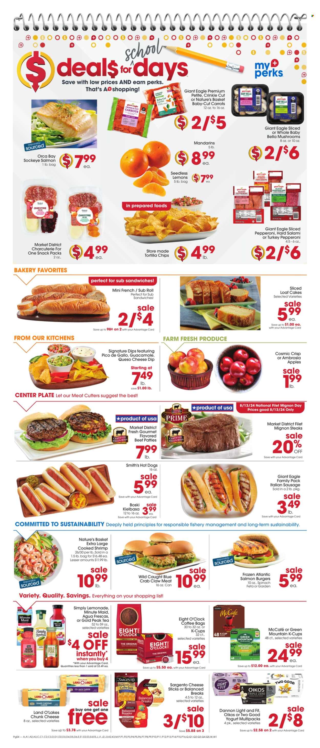 Giant Eagle ad - 08/08/2024 - 08/14/2024. Page 6