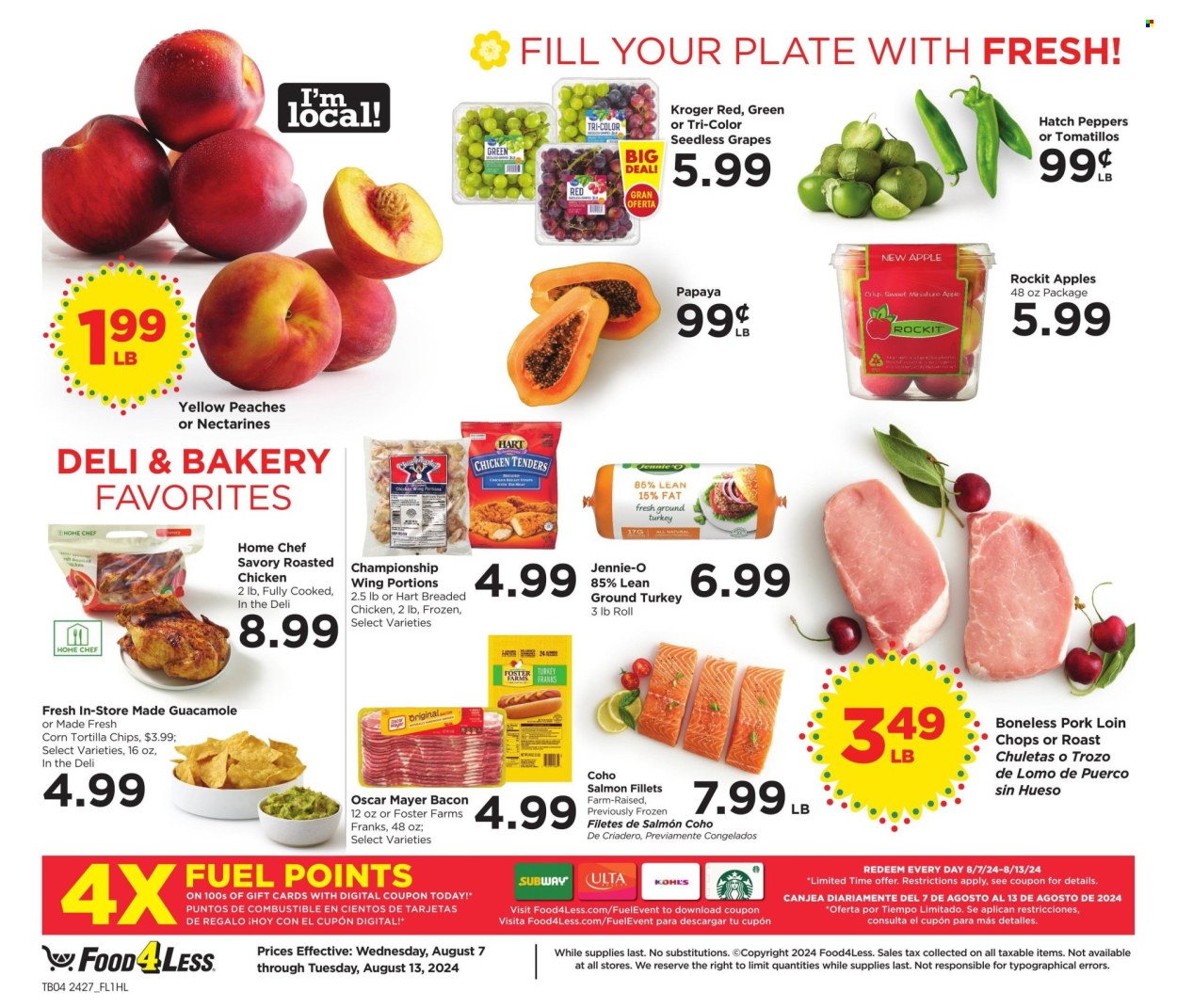 Food 4 Less ad - 08/07/2024 - 08/13/2024. Page 5