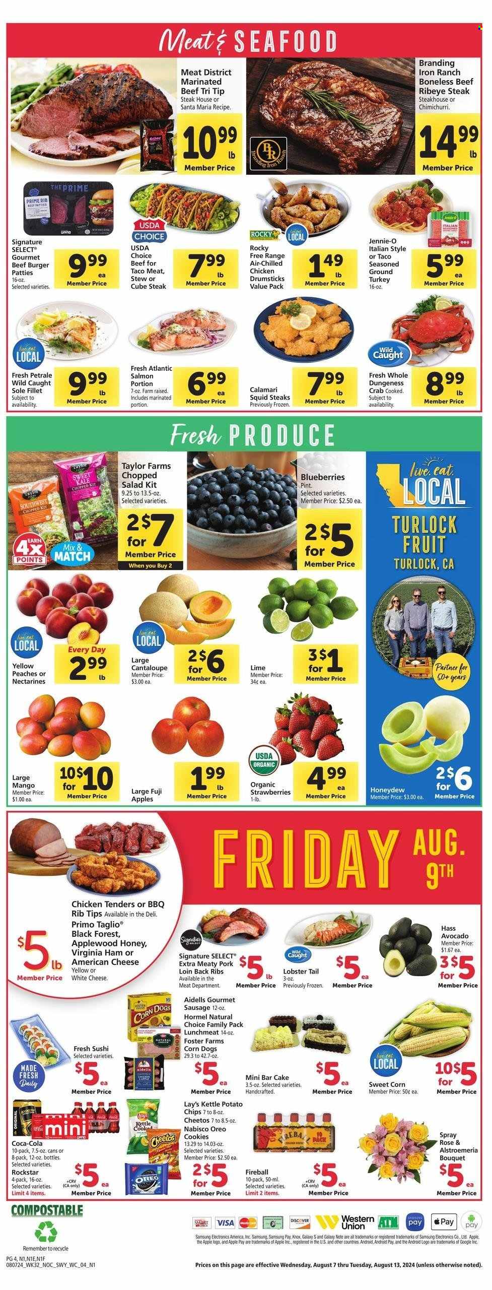 Safeway ad - 08/07/2024 - 08/13/2024. Page 4