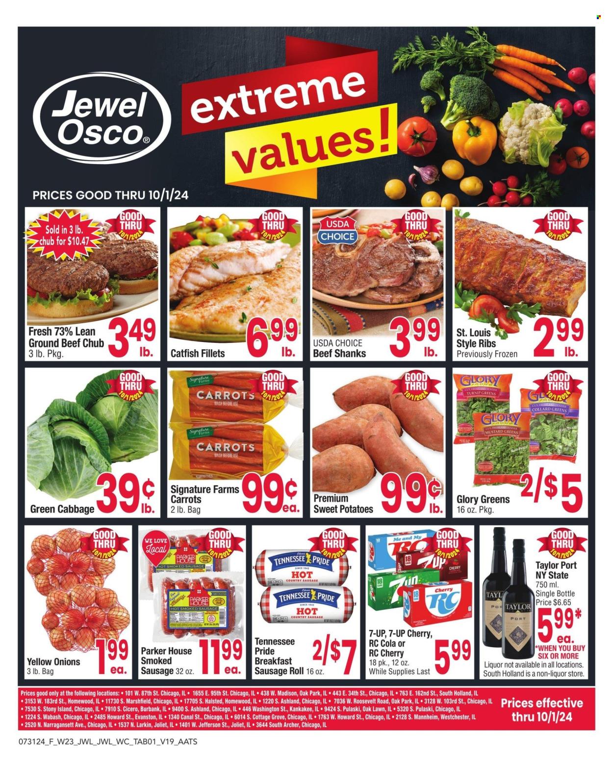 Jewel Osco ad - 07/31/2024 - 10/01/2024. Page 1