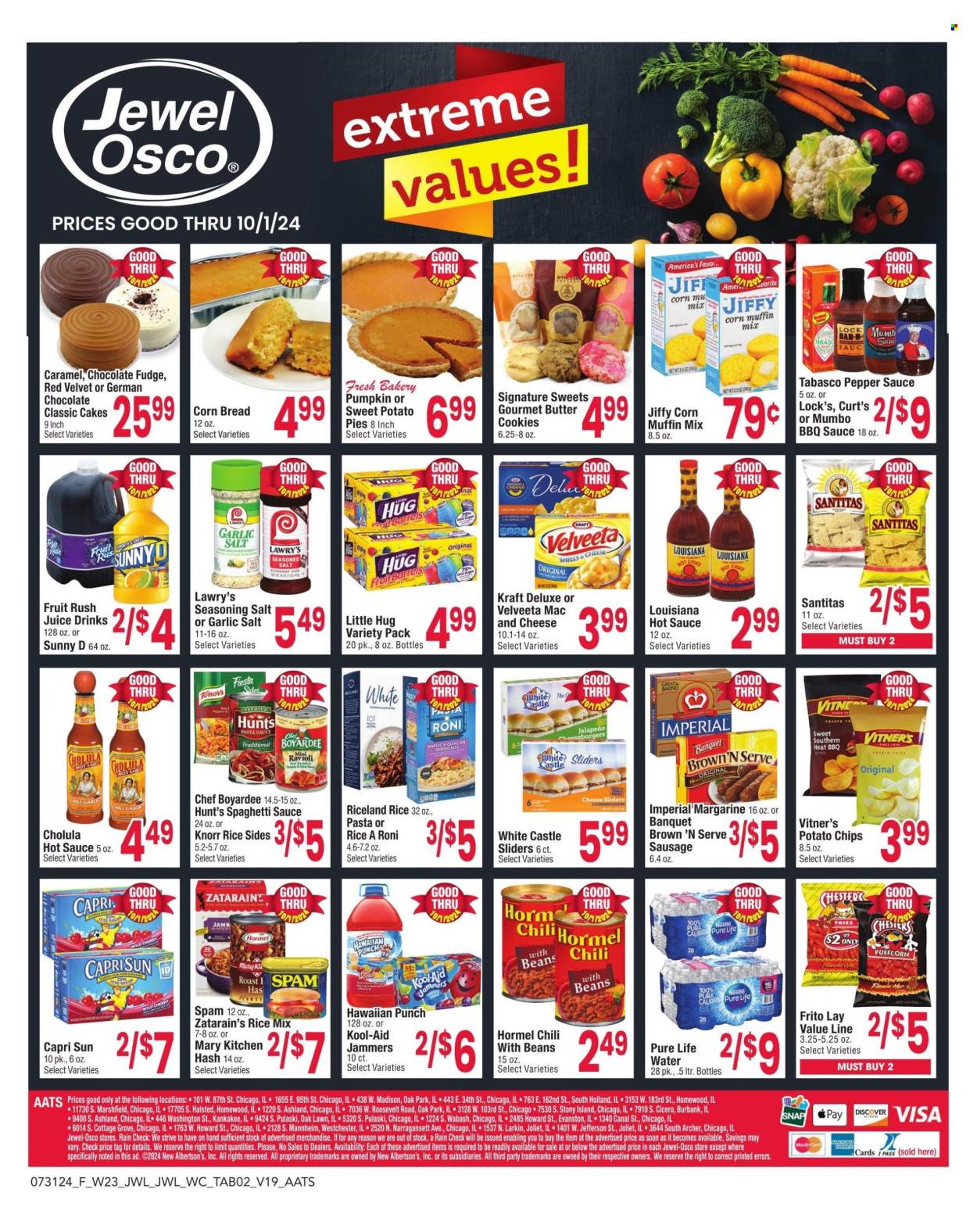 Jewel Osco ad - 07/31/2024 - 10/01/2024. Page 2