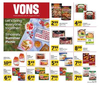 Vons Flyer - 07/31/2024 - 08/20/2024.